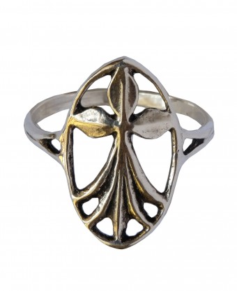 Bague Médaille Hermine