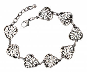 Bracelet  Triskels Ajourés