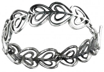 Bracelet Petits Cœurs 4 Elts 17,5 Cm