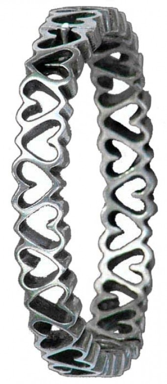 Bracelet  Cœurs (À Cliquet) 18 Cm