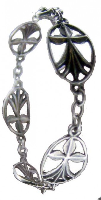 Bracelet Médailles Hermine