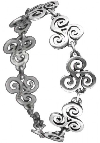 Bracelet Triskels Découpés