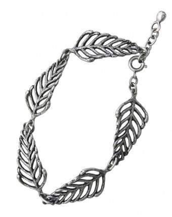 Bracelet  Fougères 5 Elts 18,5 Cm +