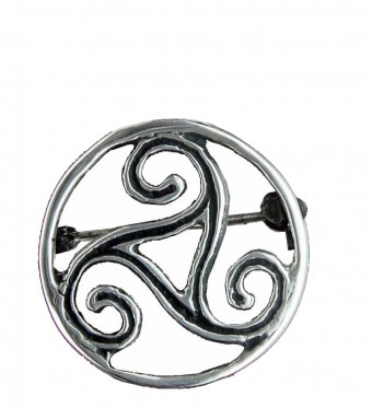 Broche Triskel Cerclé
