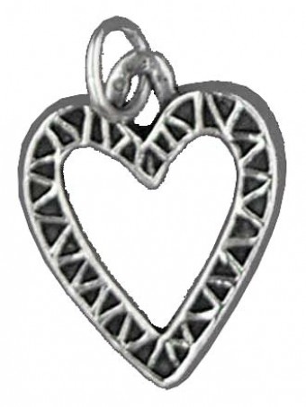 Pendentif Cœur Percé