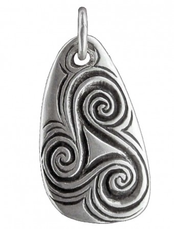 Pendentif Silex Triskel