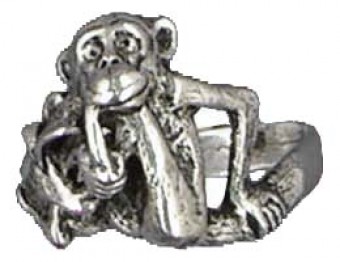 Bague Singe