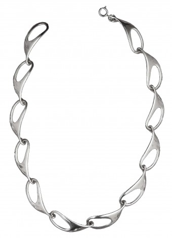 Collier Chaîne Plate 12 Elts