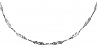 Sautoir Fin Barrettes  