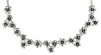 Collier  Printemps (Fleurs : 5 Triples 6 Seules)