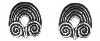 Op Boutons Cornes De Bélier Dorés À L'or Fin