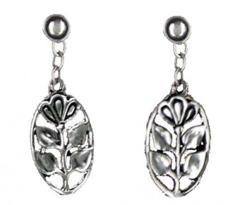 Op Pendants Médaille Fleur