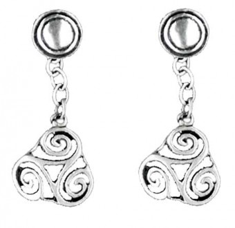 Op Pendants Triskel Ajouré