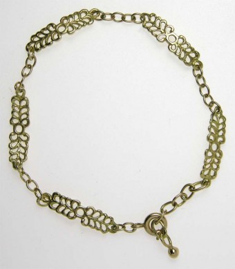 Brac. Palmettes 4 Elts 14 Cm +