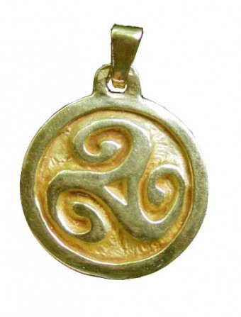 Pendentif Triskel Médaille