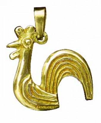 Pendentif Coq En Breloque