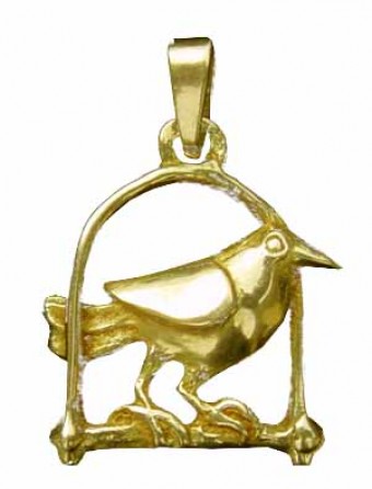 Pendentif Oiseau Perché