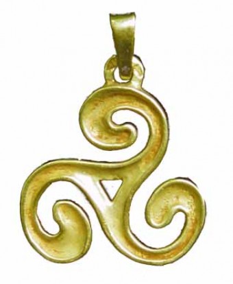 Pendentif Triskel Découpé