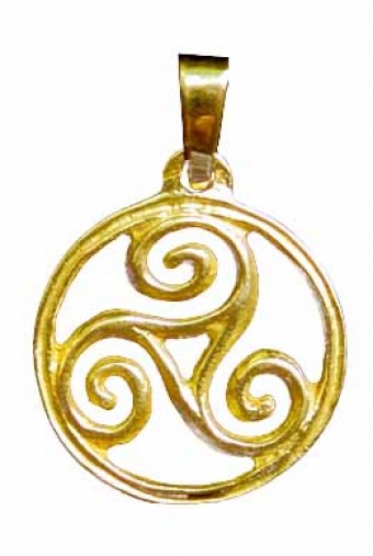 Pendentif Triskel Cerclé