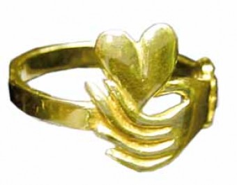 Bague Cœur Sur La Main