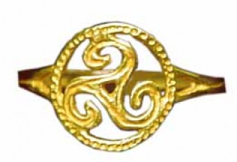 Bague Triskel Ajouré