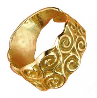 Bague Cylindre Triskels   (ouverte)