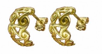 Op Boutons Créole Frise Triskels Ajourée