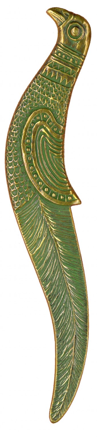 Coupe Papier Oiseau En Bronze